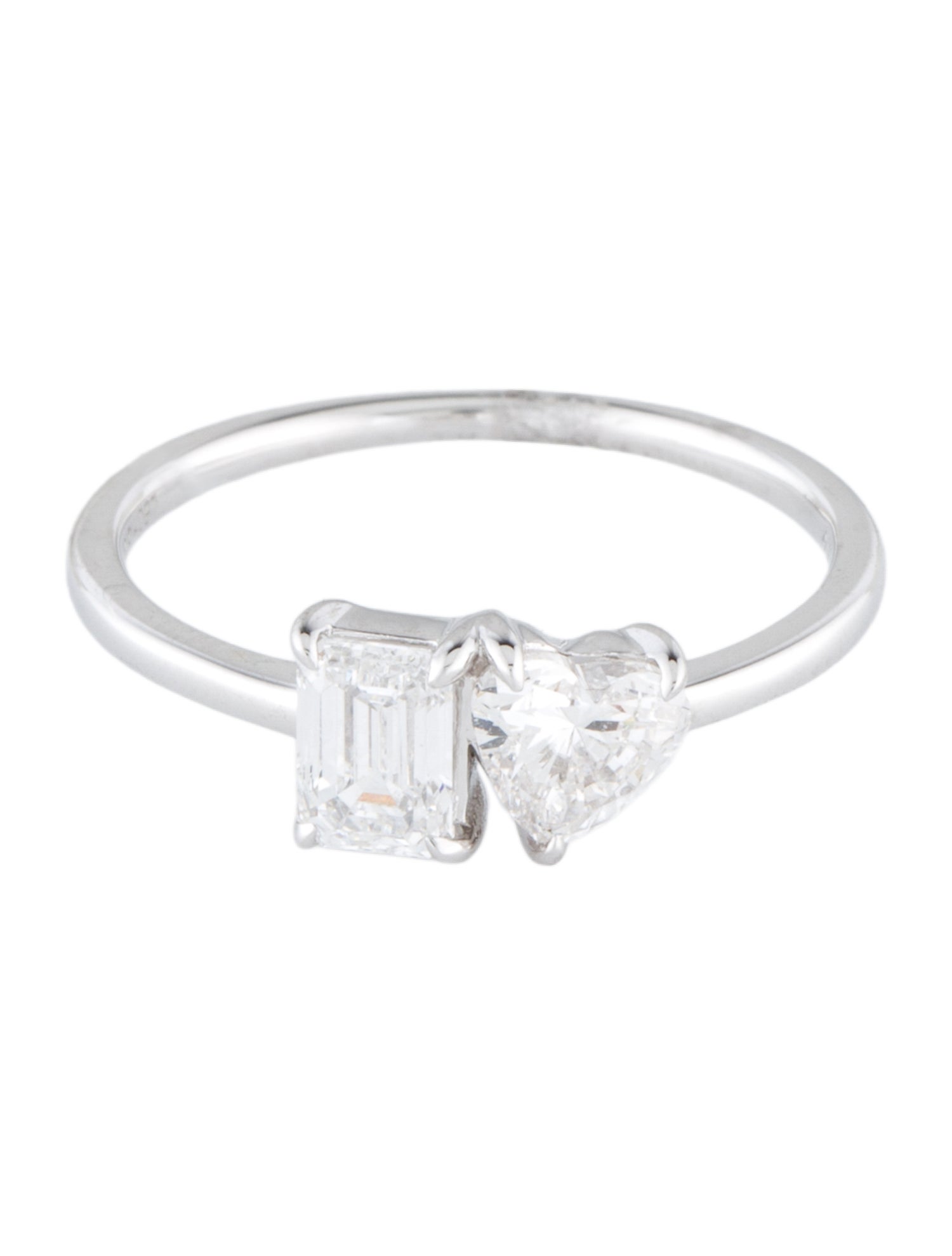 Ring 1.00ctw Lab-Grown Diamond Toi et Moi Engagement Ring